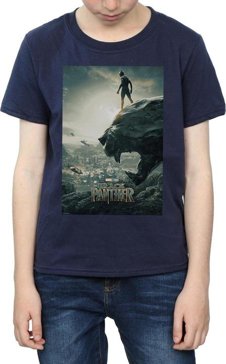 Produktbild Black Panther Poster TShirt Jungen (152, 158)