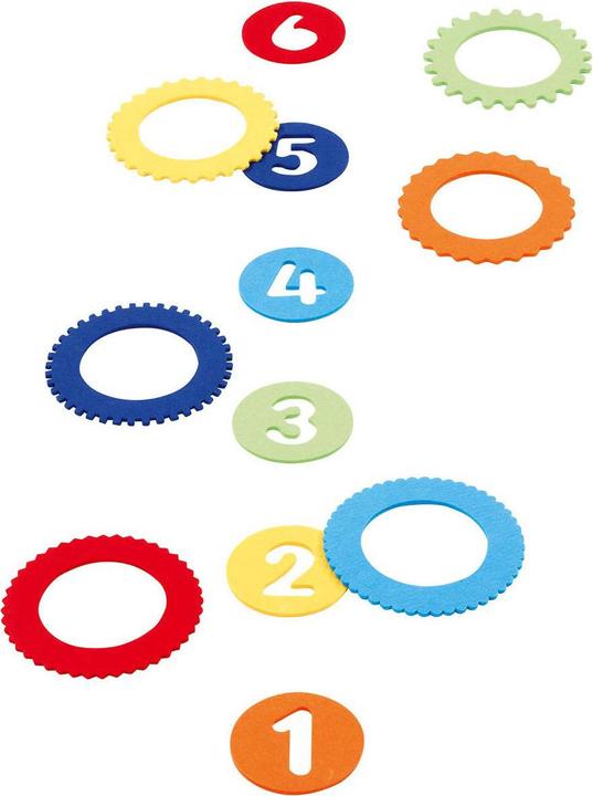 Produktbild Goki Ringwurfspiel mit 6 Filzringen