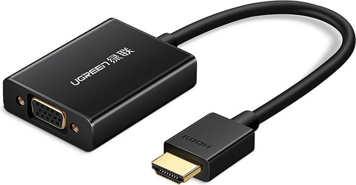 Image du produit Ugreen Adaptateur HDMI vers VGA Convertisseur avec audio (1 m, VGA)