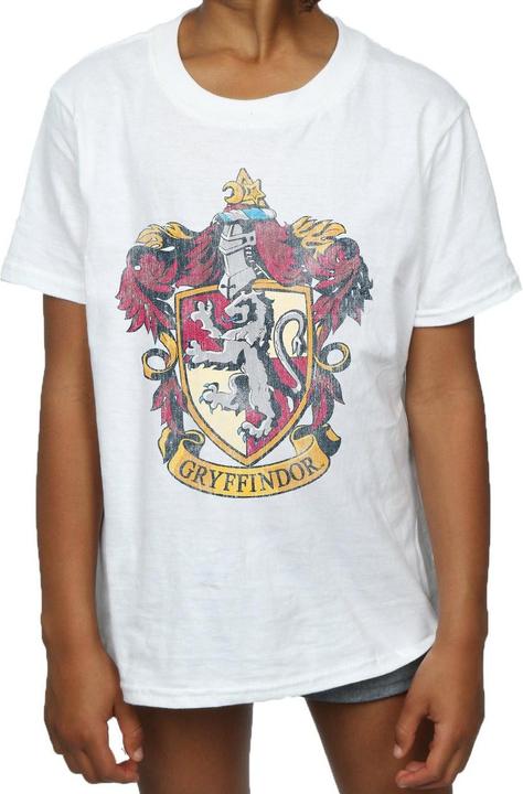 Actual product image Girls Gryffindor Cotton T-Shirt (140, 146)