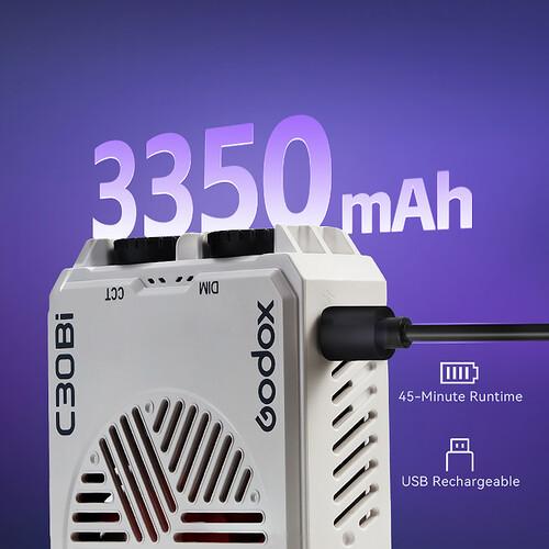 Produktbild Godox C30BI LITEMONS Bi color Pocket LED Panel Light (Flächenleuchte)