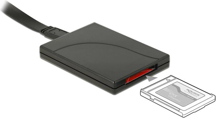 Actual product image Delock USB 3.0 Card Reader CFX (USB-C)