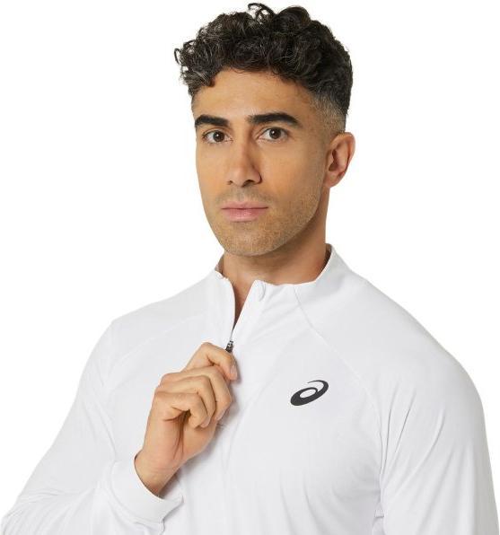 Image du produit ASICS Performance COURT LS 1/2 ZIP TOP Men BRILL.WHITE/BRILL.WHITE (XXL)