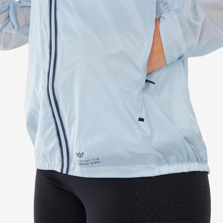 Actual product image Quechua Women's hiking jacket light windproof - MH900 (44, L)