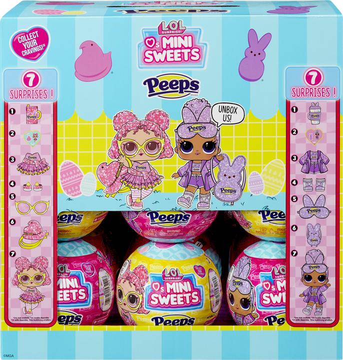 Actual product image MGA L.O.L. Surprise Loves PEEPS Tots Assorted