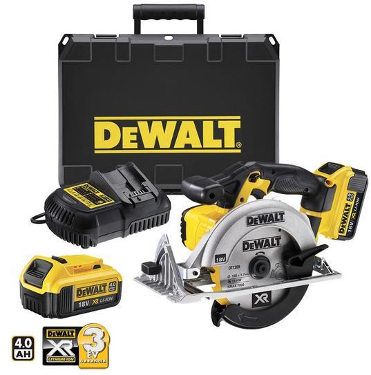 Actual product image DeWalt Cordless circular saw DCS391M2 18V 4 Ah 165 mm