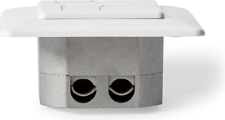 Immagine prodotto Nedis Presa di rete a muro | da incasso | 2 porte | CAT7 | diritta | presa | placcata oro | PVC | El