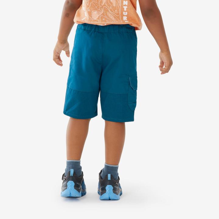 Actual product image Quechua Wandershorts MH500 Kinder Grösse 92–122 blau (122)
