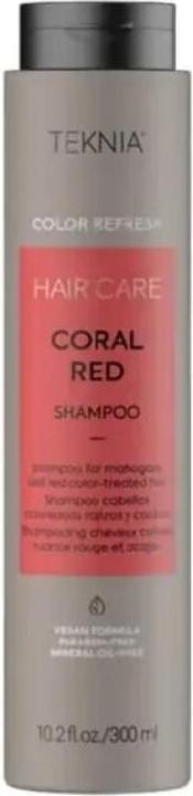 Actual product image Lakmé Teknia Colour Refresh Coral Red Shampoo 300 ml (300 ml, Liquid shampoo)