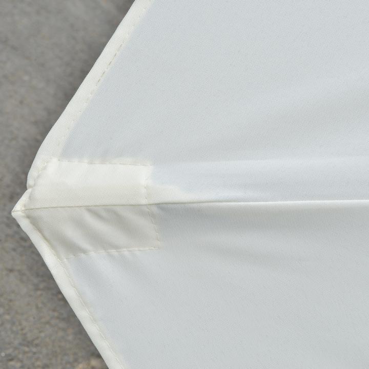 Produktbild Outsunny Sonnenschirm mit Solar-LED-Leuchte (2.65 m)