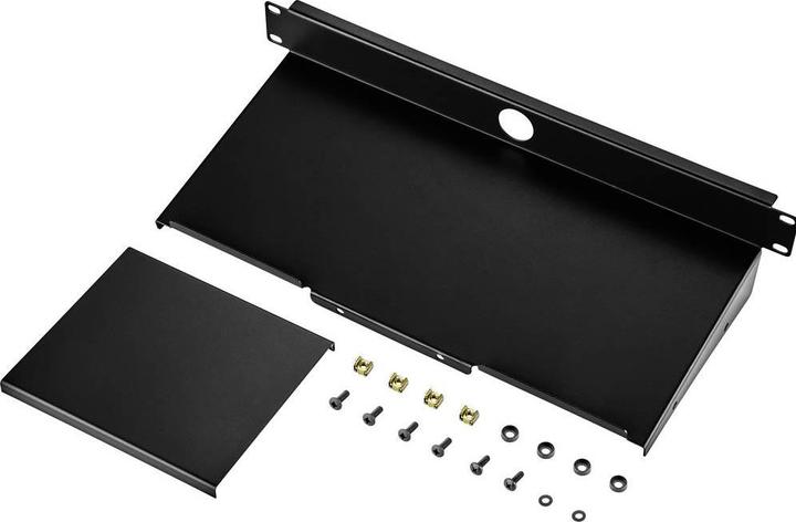 Produktbild Renkforce Netzwerkschrank Geräteboden 48,26 cm (19") Tastaturablage 1 HE