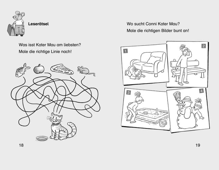 Produktbild Freche Conni-Geschichten zum Lesenlernen: Conni sucht Kater Mau, Conni und die Prinzessin, Conn (Deutsch, Julia Boehme, Herdis Albrecht, 2022)