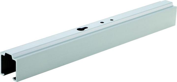 Produktbild Helm Laufschiene 53/73 Aluminium Edelstahl-Effekt eloxiert Lagerlänge 2100 mm Deckenmontage