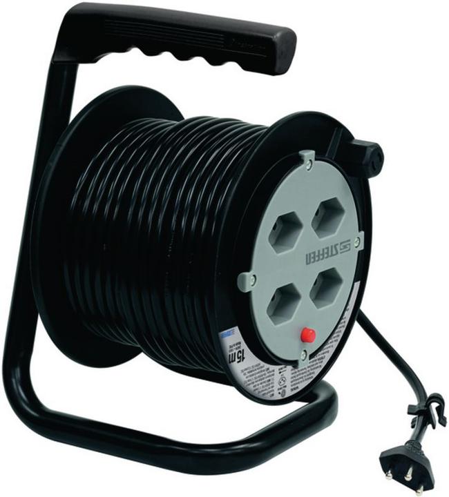 Actual product image Steffen Cable reel (15 m, 1 mm²)