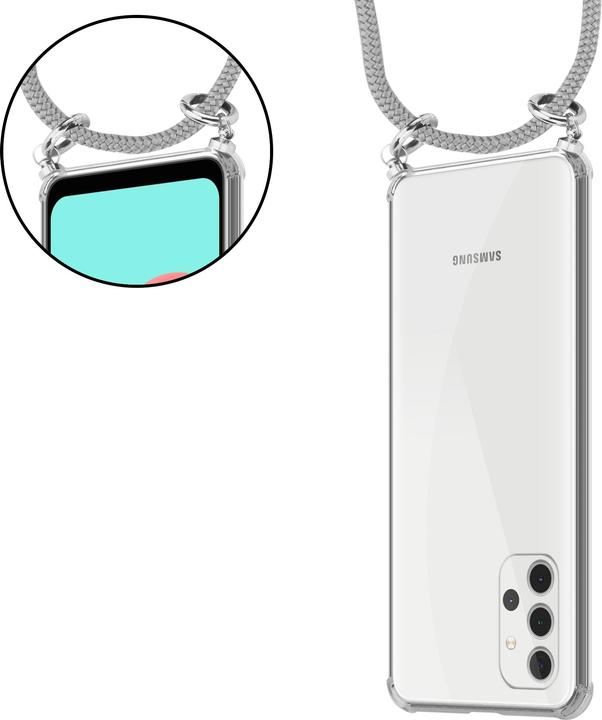 Produktbild Cadorabo TPU Handy Kette SILBER Cover