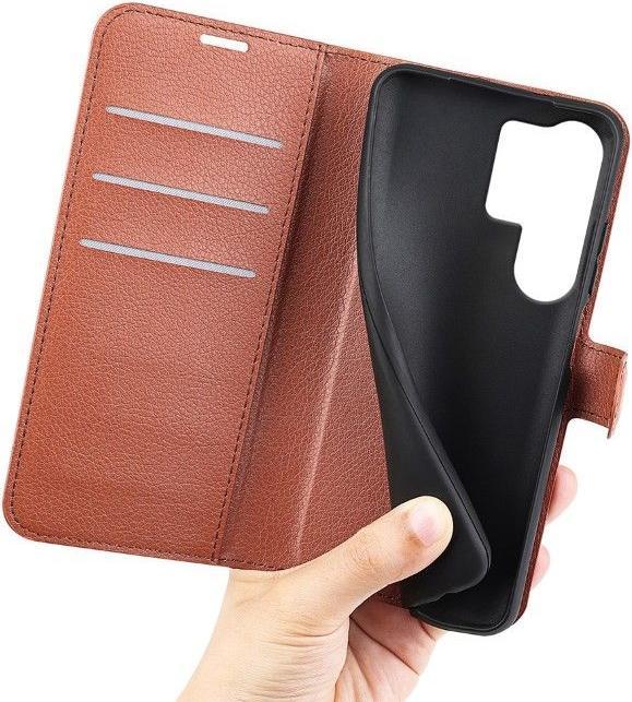 Immagine prodotto MU Classic Litchi Leder Bookcover Series (Samsung Galaxy S25 Ultra)