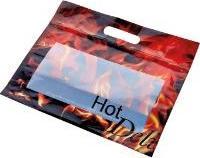 Produktbild Bunzl Termopose 310x255 mm 72 my PET/CPP med Vindue Flamme-design,500 Stk/krt