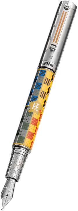 Actual product image Montegrappa Ishpr2hg Harry Potter: House Barbs, Hogwarts, Fountain Pen, F (Multicoloured)