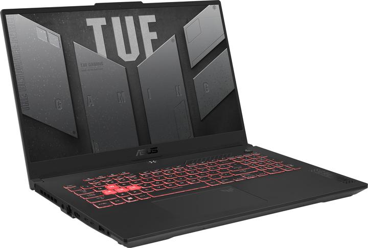 Actual product image ASUS TUF Gaming A17 RTX 4050 (17.30", AMD Ryzen 7 7435HS, 16 GB, 1000 GB, DE)