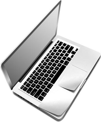 Produktbild KMP Skin MacBook Pro Retina 13 Silver (13", Apple)