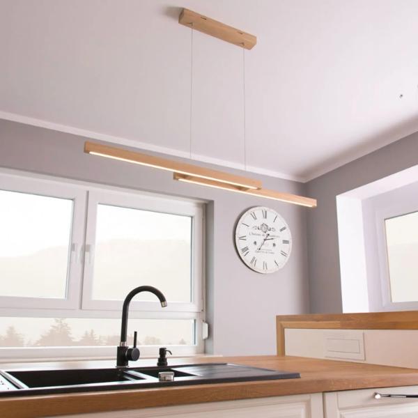 Image du produit Isoled Suspension LED HOLZDRIFT chêne 150 (2860 lm)