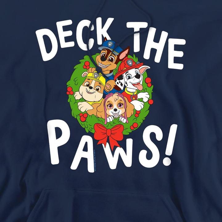 Immagine prodotto Paw Patrol Deck The Paws Felpa con Cappuccio Natale Uomo (XL)