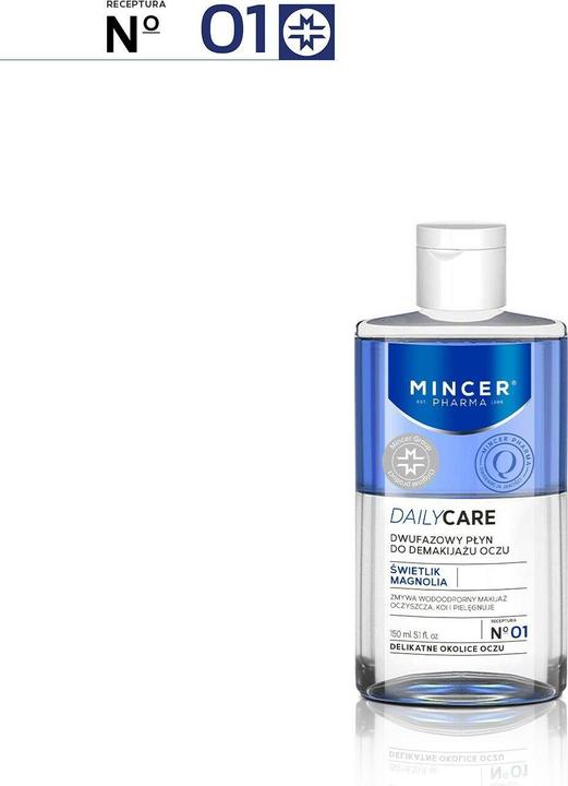 Produktbild Mincer Pharma Daily Care Two-Phase Eye Make-Up Remover No.01 150Ml (Make-Up Entferner, 150 ml)