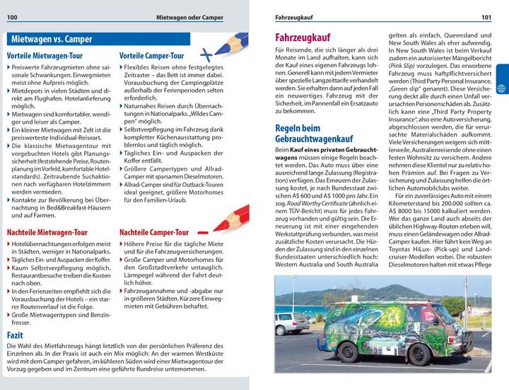 Produktbild Reiseführer Australien - Westen und Zentrum (Deutsch, Veronika Pavel, 2023)