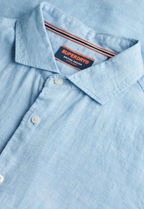Immagine prodotto Superdry Vacation Hemd mit kurzen Ärmeln aus Leinen (L)
