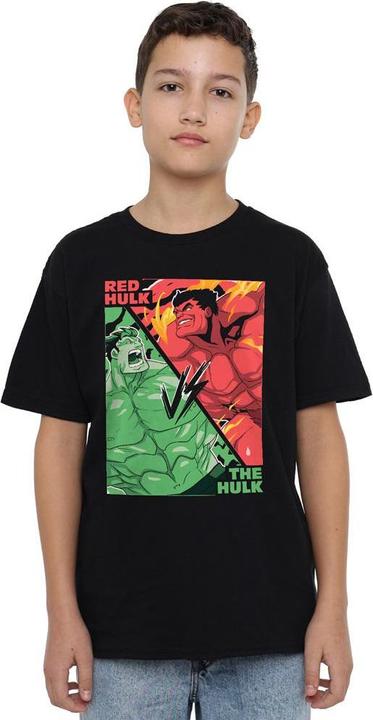Immagine prodotto Hulk Vs Maglietta Rosso Bambini (128)
