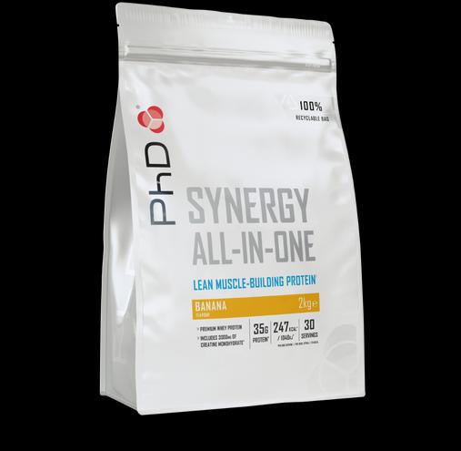 Produktbild PhD Nutrition Synergy All-In-One (Banane, 1 Stk., 2000 g)
