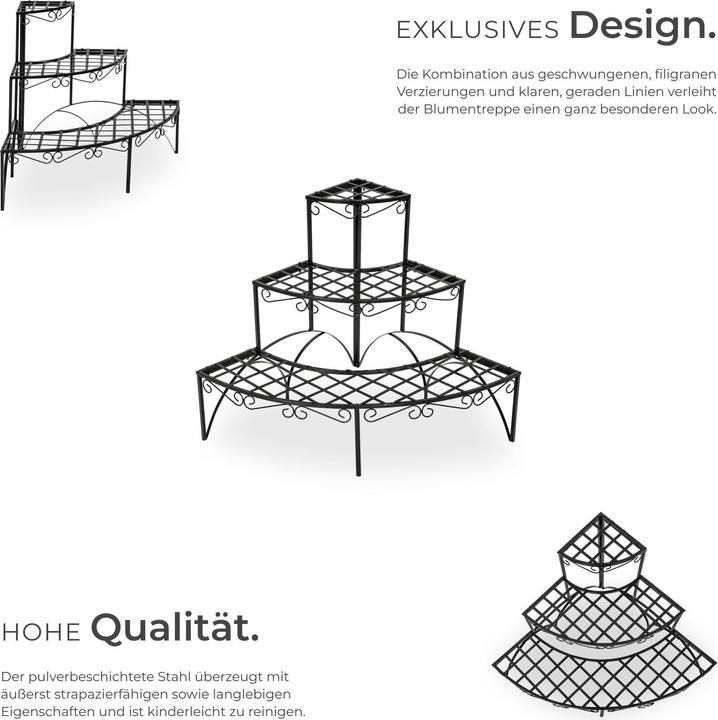 Actual product image tectake flower staircase