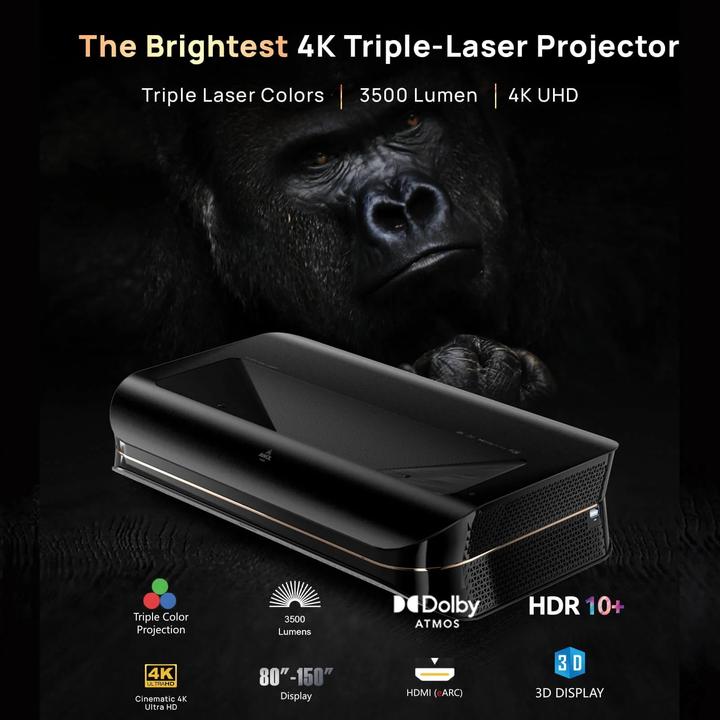 Immagine prodotto AWOL Vision LTV-3500 Pro (4K, 3500 lm, 0.25:1)