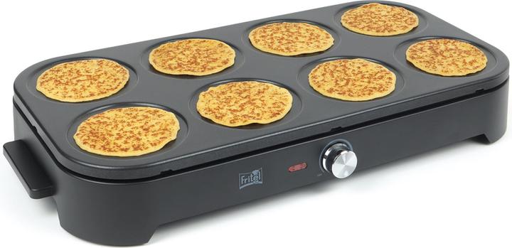 Produktbild Fritel Gourmet Wok und Pfannkuchen (8 cm, Wok Pfanne, Aluminium)