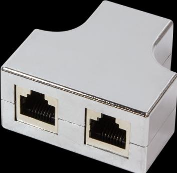 Produktbild LogiLink T-Adapter (Netzwerkkabel)