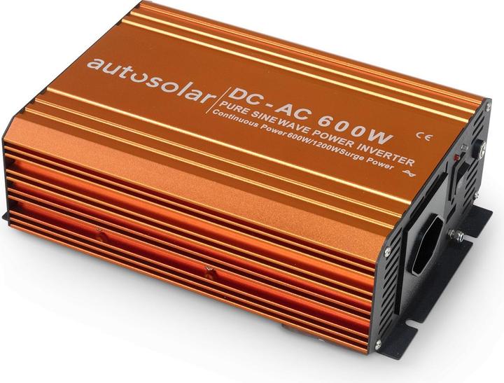 Immagine prodotto Autosolar Sistema solare completo da 160W con batteria al litio da 55Ah e inverter da 600W (150 W)