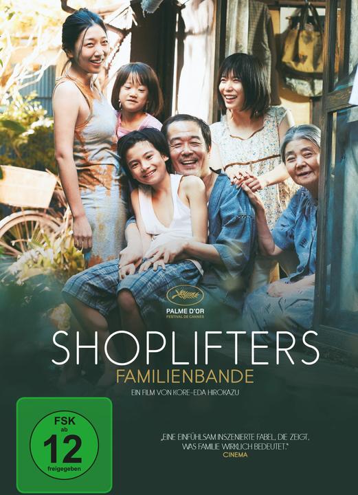 Actual product image Shoplifters - Family ties,DVD (Audio CD, Blu-ray, 2019, Japanese)