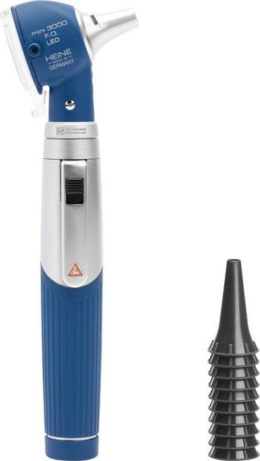 Heine mini 3000 LED F.O. Otoskop - Blau