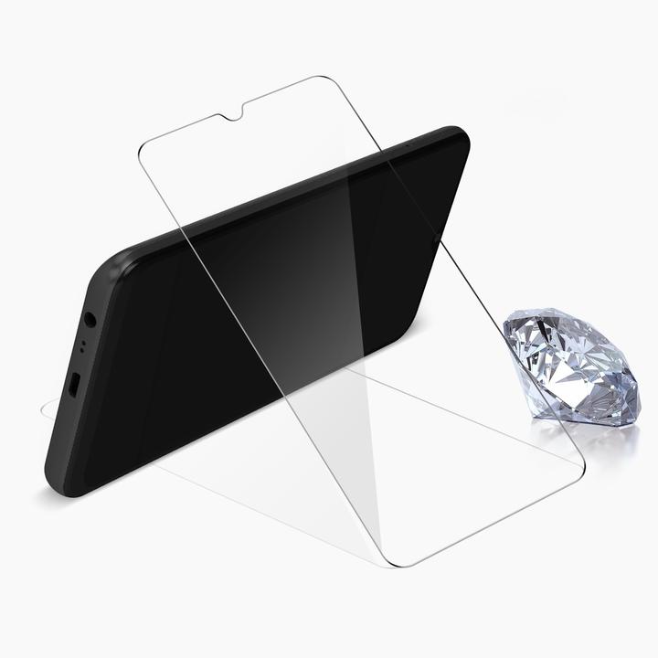 Actual product image Avizar Crystal clear film, glass screen protector (2 Piece, Realme C11)