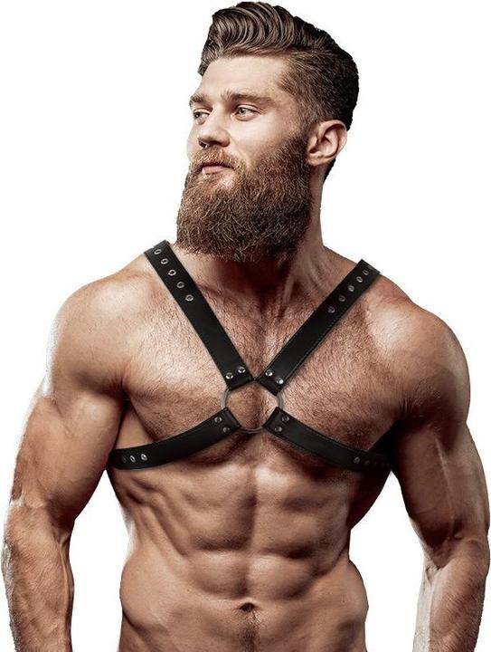 Fetish submissive Atteggiamento fetish e sottomesso? ARN S ECO PELLE PETTO INCROCIATO UOMO (S)