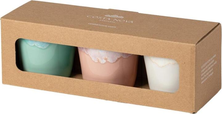 Costa Nova 3er Set Grespresso Geschenkbox Kaffeetasse 190ml multi