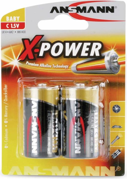 Image du produit Ansmann X-Power (2 pcs, C, 7500 mAh)