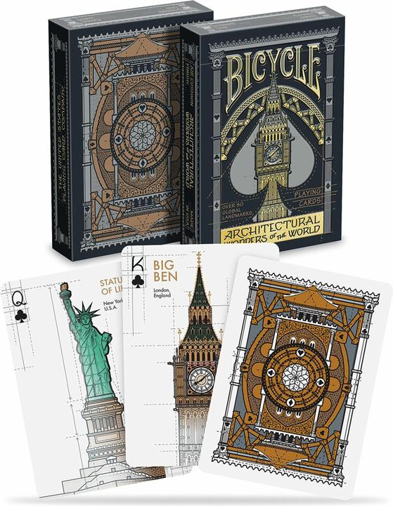 Actual product image AGM Bicycle® Architectural Wonders of the World (German, French, Italian)