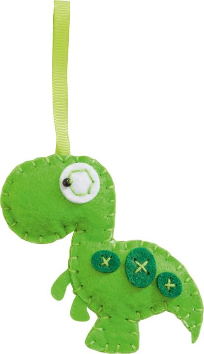 Actual product image Magni Mini Felt Sewing Set Dino 12 pieces