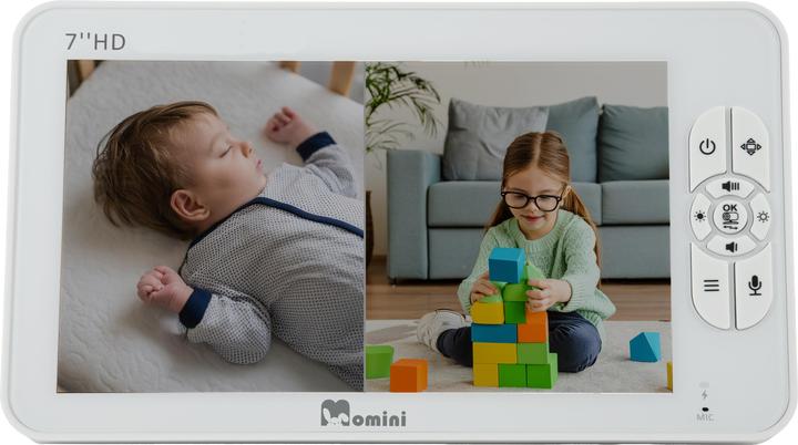 Produktbild Momini DreamWatcher Babymonitor mit 2 Kameras (Babyphone mit Kamera, 300 m)