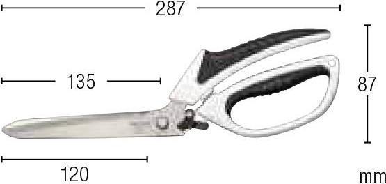 Image du produit Tajima Ciseaux d'artisanat Varix 287 mm (28.70 cm)