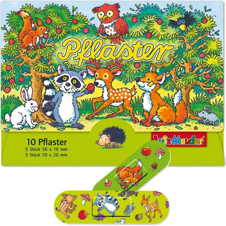 Actual product image Lutz Mauder Children plaster forest animals (10 pcs) (10 x)