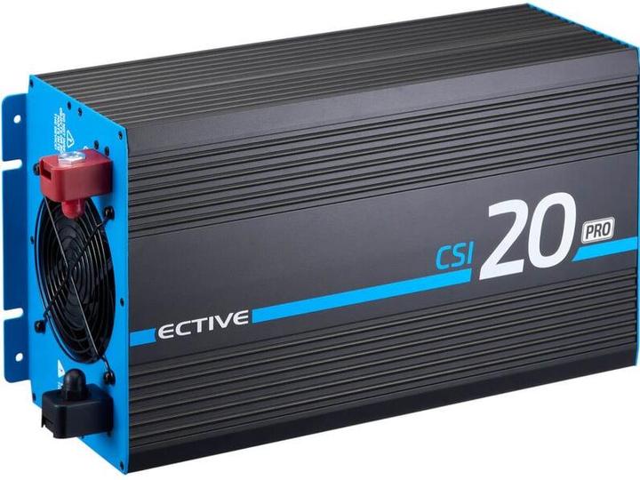 Image du produit Ective CSI 20 PRO 2000W/12V Onduleur sinusoïdal avec priorité au réseau et chargeur de batterie