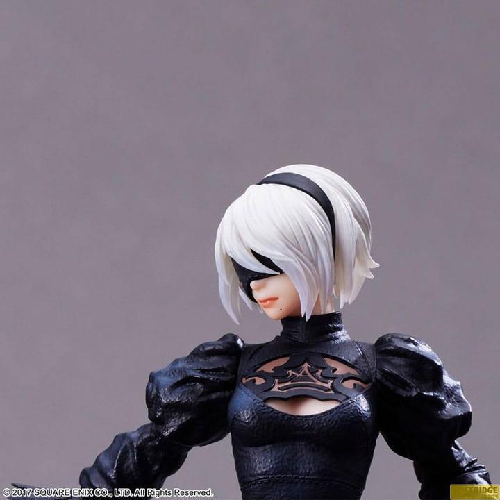 Actual product image Square Enix NieR:Automata statuette PVC FORM-ISM YoRHa Android 2B (YoRHa No.2 Type B) 18 cm