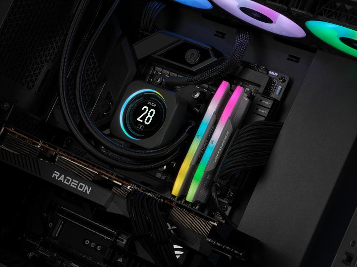 Actual product image Corsair Vengeance RGB (2 x 48GB, 6000 MHz, DDR5 RAM, DIMM)